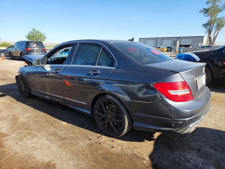 2013 Mercedes-benz C-klasse VIN WDDGF8AB1DR279381 COPART salvage auction — FRONT END, Nm - Cert Of Title-Salvage, sold $525 on 2026-08-20 (photo 2)