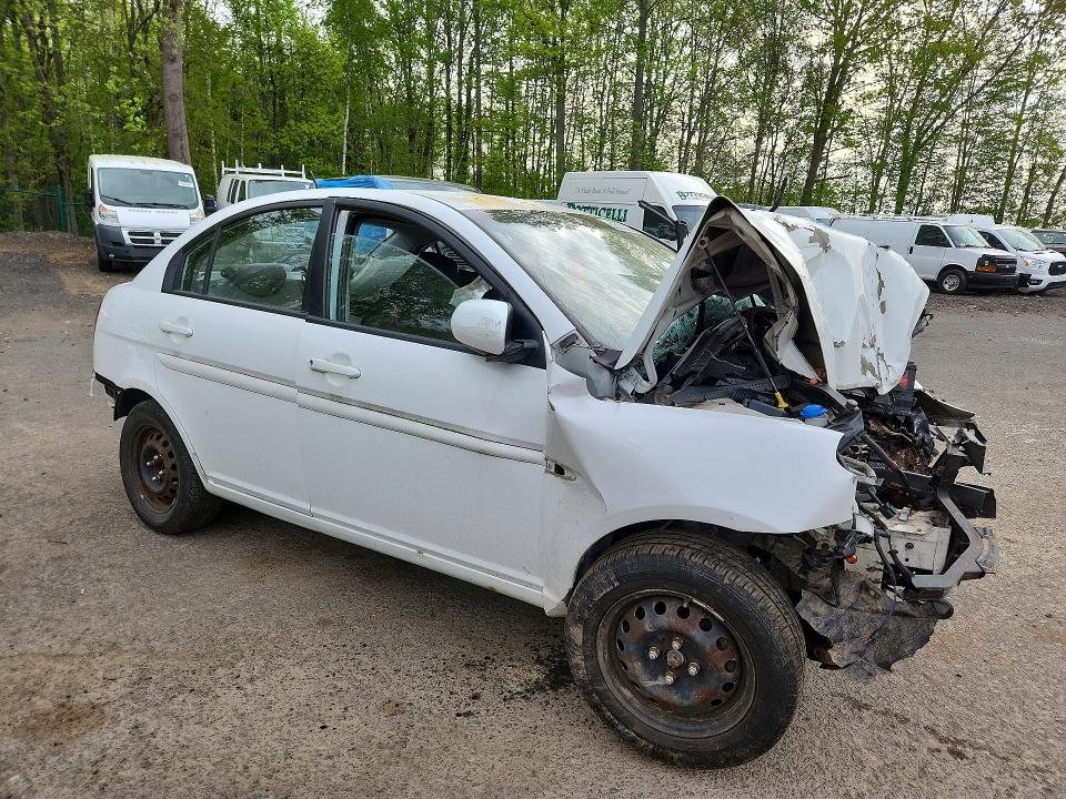 2010 Hyundai Accent VIN KMHCN4AC8AU484214 COPART salvage auction — FRONT END, Ct - Cert Of Title-Salvage, sold $450 on 2026-07-02 (photo 4)