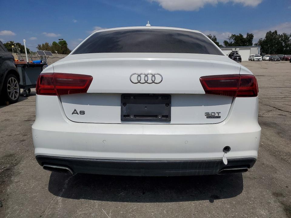 2018 Audi A6 VIN WAUG3AFC0JN007240 COPART salvage auction — FRONT END, Ca - Dis/Dlr/Exp Only Salvage Cert, sold $4,300 on 2026-07-30 (photo 6)