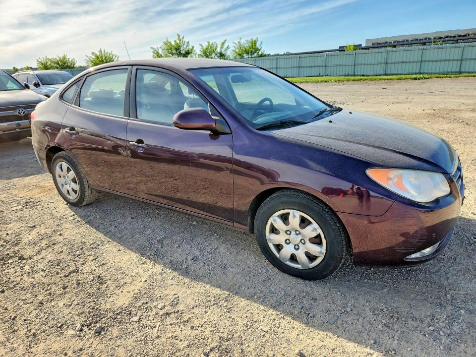 2007 Hyundai Elantra VIN KMHDU46D87U027209 COPART salvage auction — HAIL, WI - JUNKED VEHICLE BILL OF SALE, sold $450 on 2026-07-14 (photo 4)