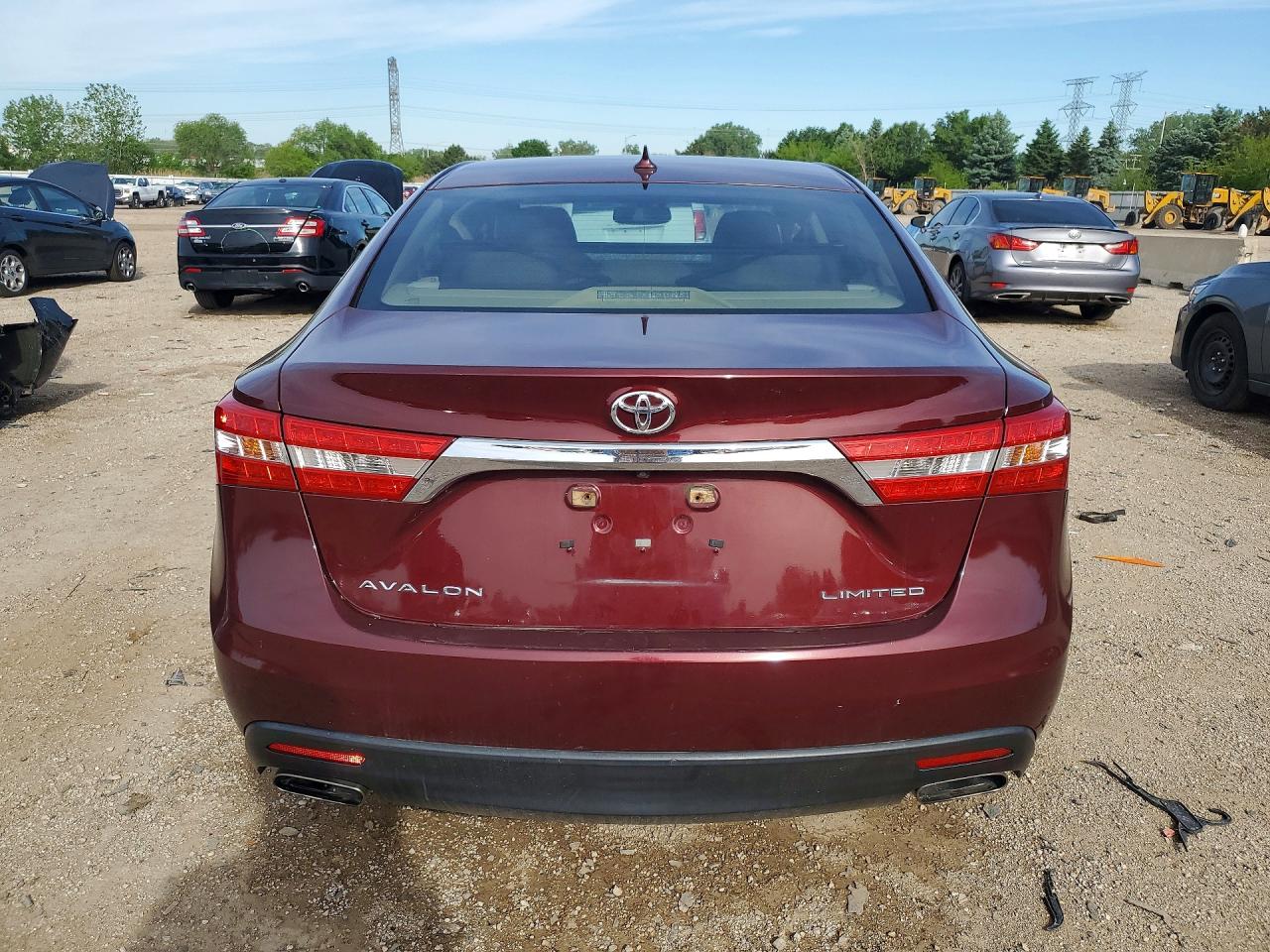 2014 Toyota Avalon VIN 4T1BK1EB6EU120724 COPART salvage auction — Front End, IL - SALVAGE CERTIFICATE, sold $2,850 on 2026-06-30 (photo 6)