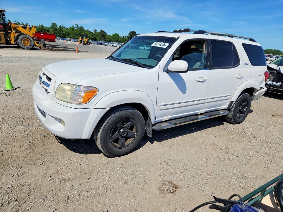 2005 Toyota Sequoia VIN 5TDZT34A05S242195 COPART salvage auction — REAR END, NC - SALVAGE CERTIFICATE OF TITLE, sold $1,250 on 2026-07-06 (photo 1)