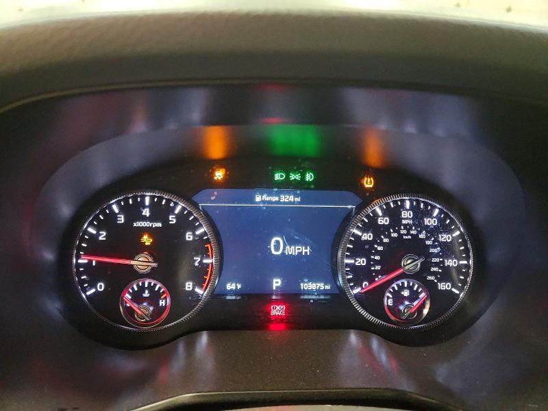 2022 Kia Telluride VIN 5XYP5DHC5NG204851 COPART salvage auction — FRONT END, Mi - Certificate Of Title, sold $1,600 on 2026-07-29 (photo 9)