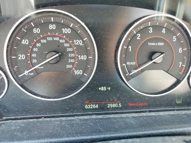 2016 BMW 4er VIN WBA3T3C56G5A41369 COPART salvage auction — FRONT END, Sc - Cert Of Title-Salvage, sold $800 on 2026-07-31 (photo 9)
