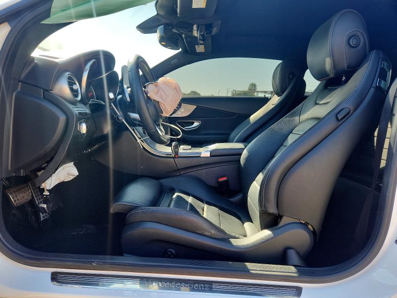 2018 Mercedes-benz C-klasse VIN WDDWJ4JB5JF750383 COPART salvage auction — FRONT END, CA - SALVAGE CERTIFICATE, sold $5,900 on 2026-07-28 (photo 7)