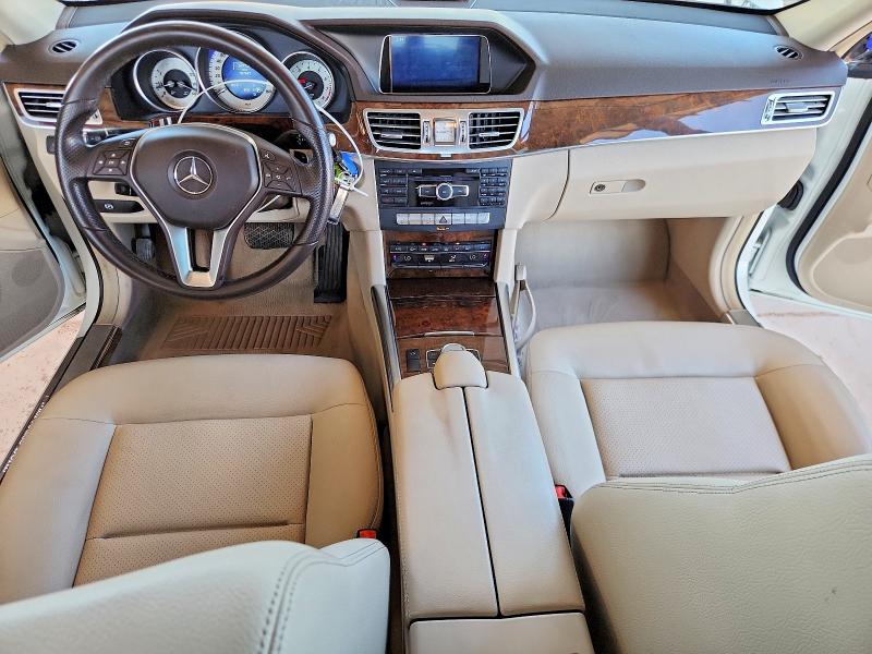 2014 Mercedes-benz E-klasse VIN WDDHH8JB2EA906099 COPART salvage auction — FRONT END, AZ - CERT OF TITLE - SALVAGE, sold $3,400 on 2026-07-30 (photo 8)
