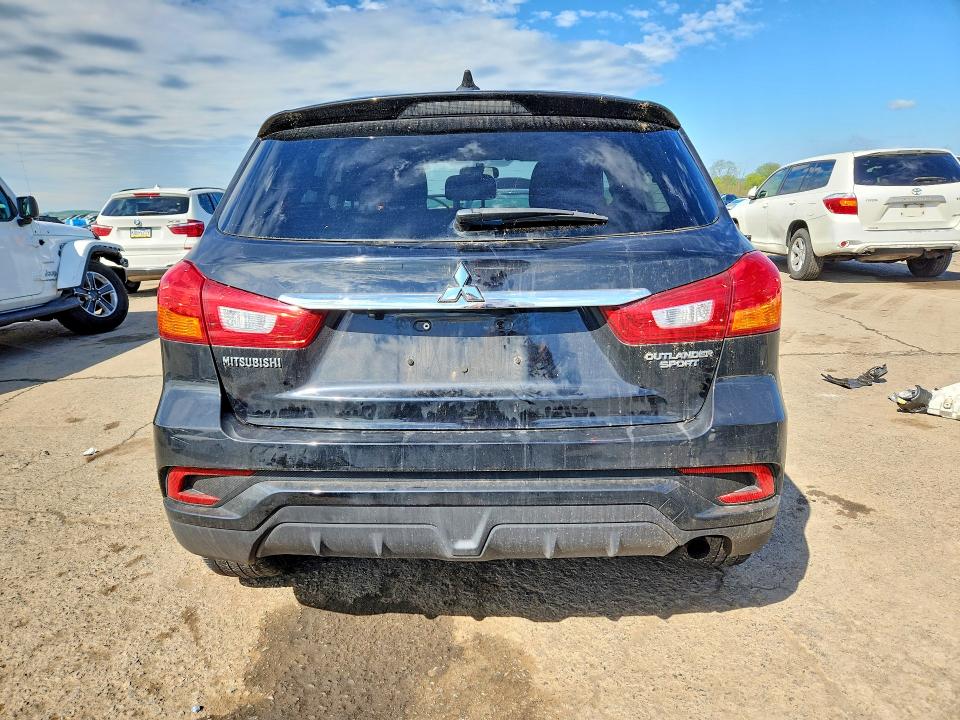 2018 Mitsubishi Outlander VIN JA4AP3AU9JU022019 COPART salvage auction — FRONT END, Pa - Certificate Of Salvage, sold $2,250 on 2026-07-02 (photo 6)
