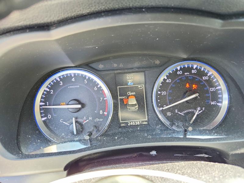 2015 Toyota Highlander VIN 5TDKKRFH6FS091852 COPART salvage auction — FRONT END, Nc - Salvage Certificate Of Title, sold $2,300 on 2026-07-22 (photo 9)