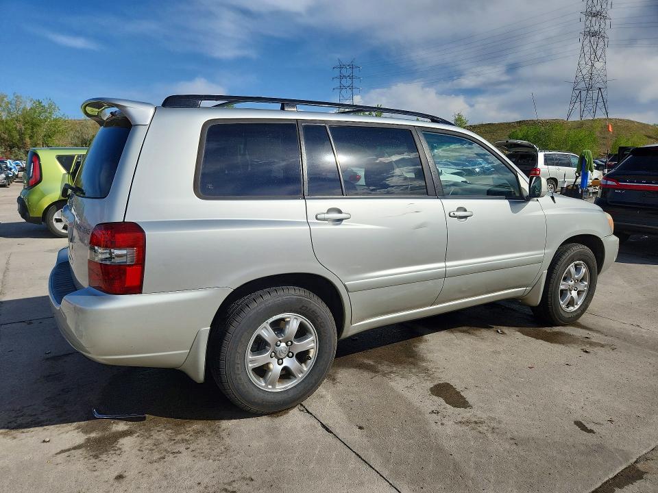 2007 Toyota Highlander VIN JTEGD21A970164942 COPART salvage auction — SIDE, Co - Certificate Of Title, sold $1,600 on 2026-07-06 (photo 3)