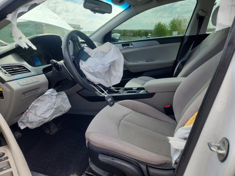 2016 Hyundai Sonata VIN 5NPE24AF3GH323563 COPART salvage auction — FRONT END, MI - CERTIFICATE OF TITLE, sold $525 on 2026-07-02 (photo 7)