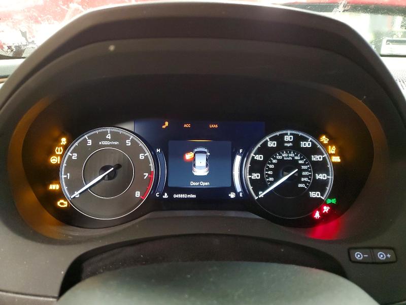 2020 Acura Rdx VIN 5J8TC2H72LL030817 COPART salvage auction — FRONT END, Pa - Certificate Of Salvage, sold $5,200 on 2026-07-22 (photo 9)