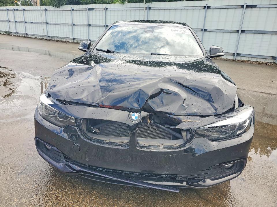 2018 BMW 4er VIN WBA4J1C52JBG78007 COPART salvage auction — FRONT END, Oh - Cert Of Title-Salvage, sold $5,100 on 2026-07-06 (photo 5)
