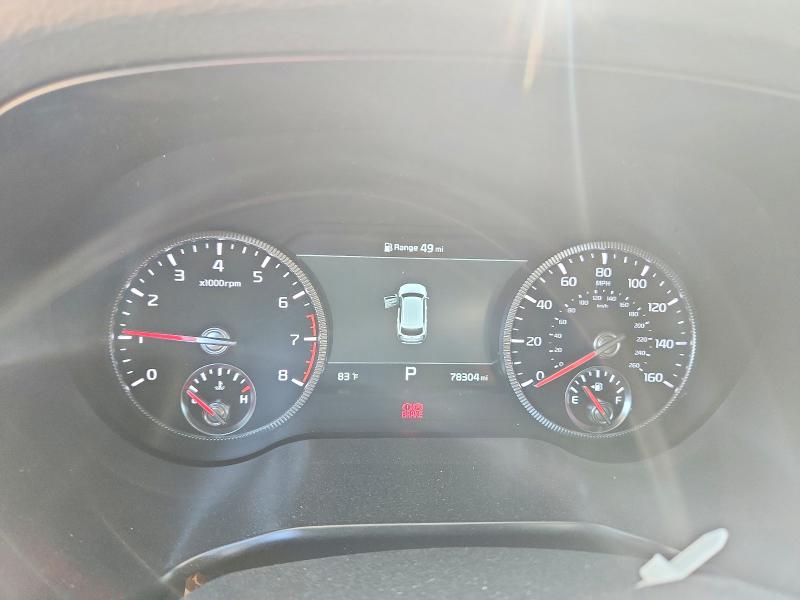2021 Kia Telluride VIN 5XYP5DHC0MG188928 COPART salvage auction — HAIL, Ks - Cert Of Title-Salvage, sold $11,300 on 2026-07-07 (photo 9)