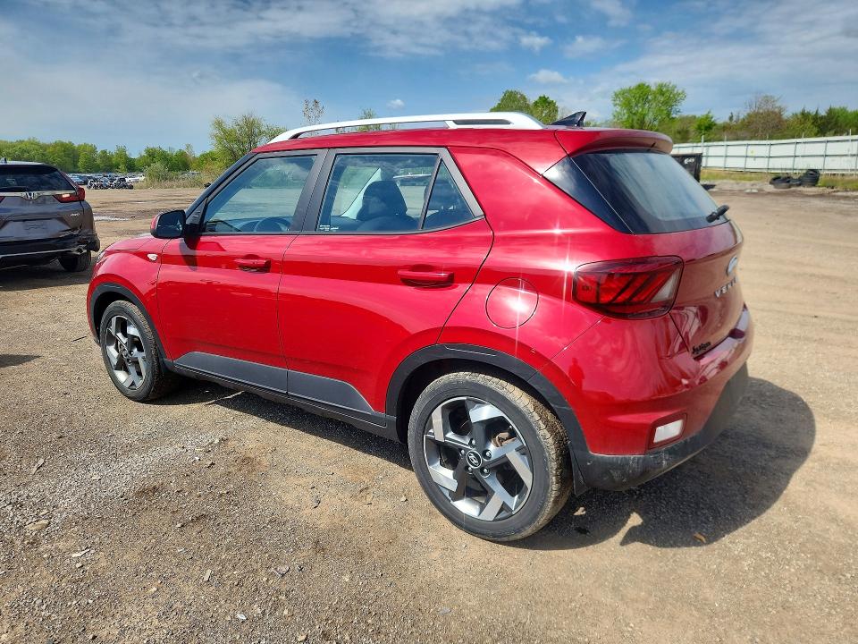 2021 Hyundai Venue VIN KMHRC8A39MU099739 COPART salvage auction — HAIL, Oh - Cert Of Title-Salvage, sold $3,500 on 2026-07-13 (photo 2)