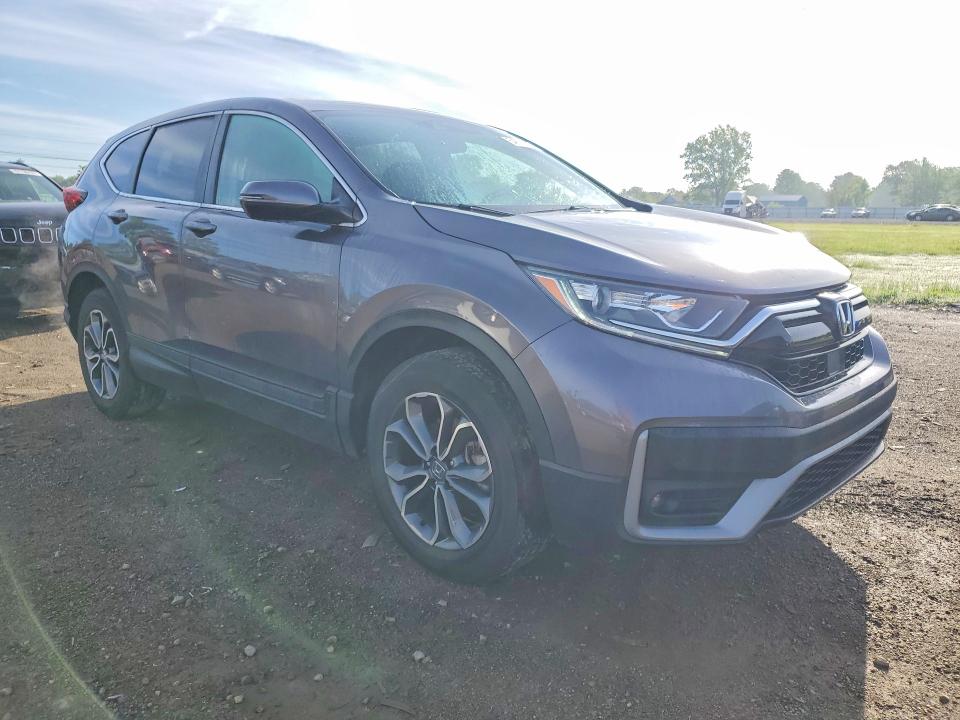 2022 Honda Cr-v VIN 7FARW2H53NE033170 COPART salvage auction — HAIL, Oh - Cert Of Title-Salvage, sold $15,000 on 2026-07-02 (photo 4)