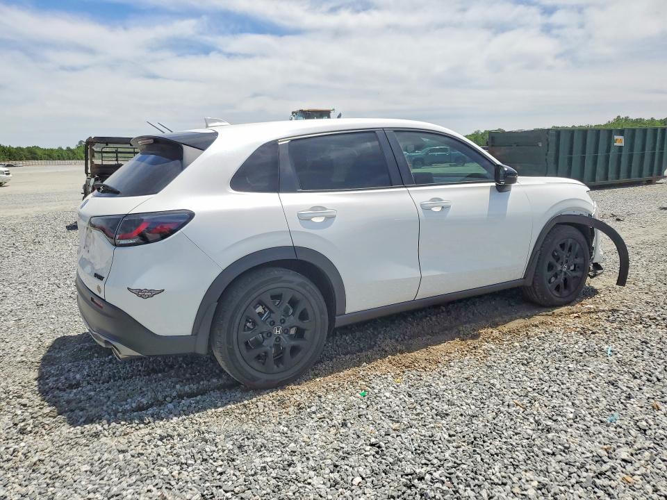 2025 Honda Hr-v VIN 3CZRZ1H54SM724447 COPART salvage auction — FRONT END, Sc - Cert Of Title-Salvage, sold $8,900 on 2026-07-27 (photo 3)