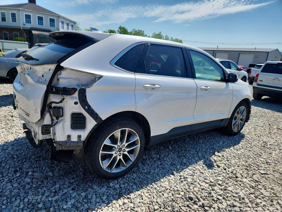 2016 Ford Edge VIN 2FMPK4K90GBB55003 COPART salvage auction — FRONT END, Ma - Cert Of Title-Reconstrctd Coll, sold $1,750 on 2026-07-06 (photo 3)