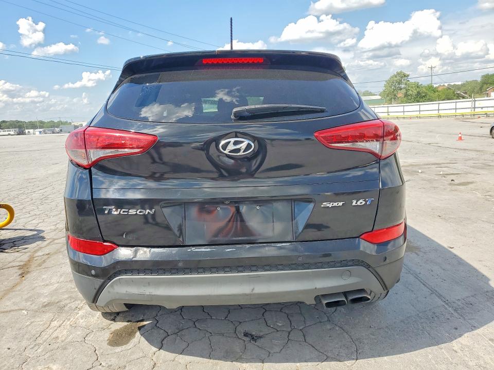 2016 Hyundai Tucson VIN KM8J33A27GU074561 COPART salvage auction — MINOR DENT/SCRATCHES, Tn - Certificate Of Title, sold $3,500 on 2026-07-29 (photo 6)