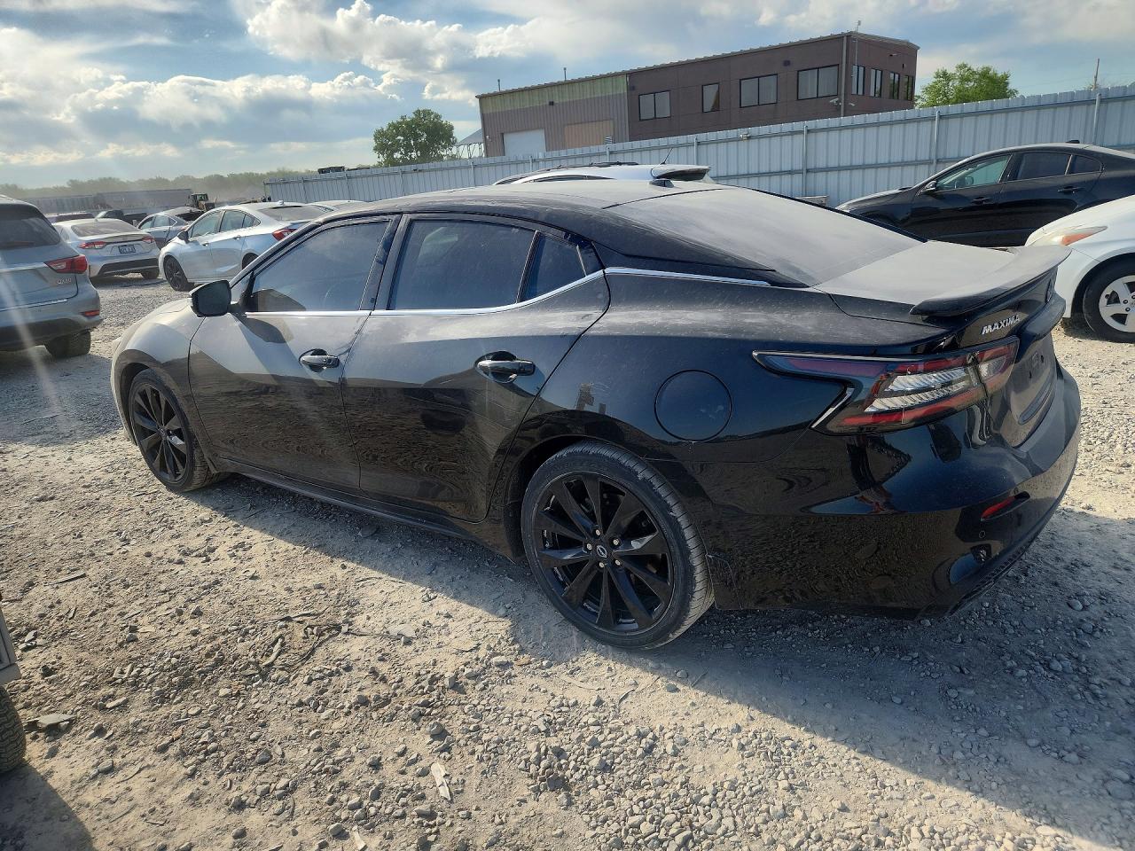 2023 Nissan Maxima VIN 1N4AA6EV1PC504970 COPART salvage auction — Hail, KS - CERT OF TITLE-SALVAGE, sold $12,100 on 2026-07-09 (photo 2)