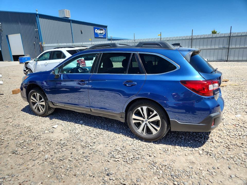 2019 Subaru VIN 4S4BSANC0K3355985 COPART salvage auction — REAR END, UT - SALVAGE CERTIFICATE, sold $3,300 on 2026-07-10 (photo 2)