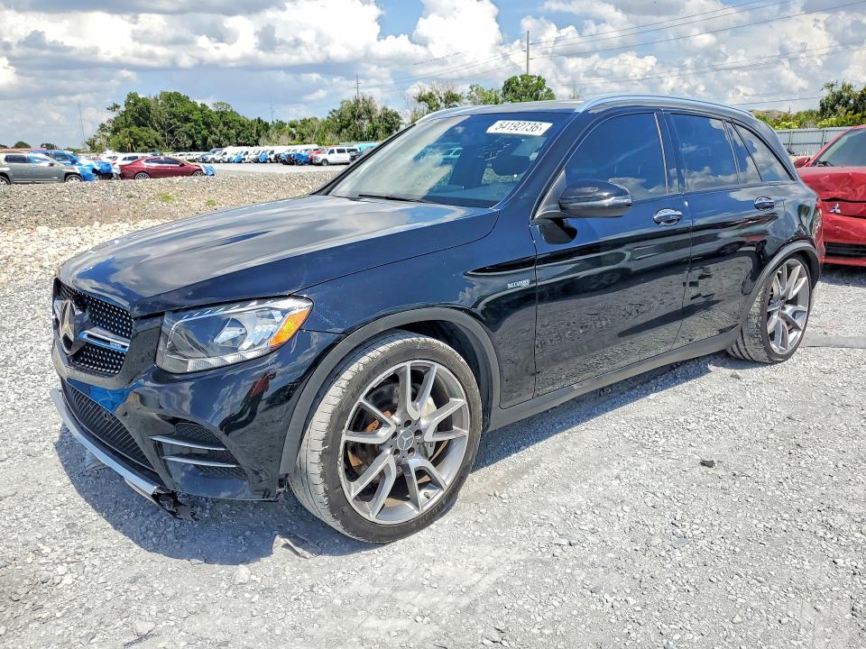 2018 Mercedes-benz Glc VIN WDC0G6EB6JF409735 COPART salvage auction — MINOR DENT/SCRATCHES, Fl - Certificate Of Title, sold $17,900 on 2026-08-09 (photo 1)