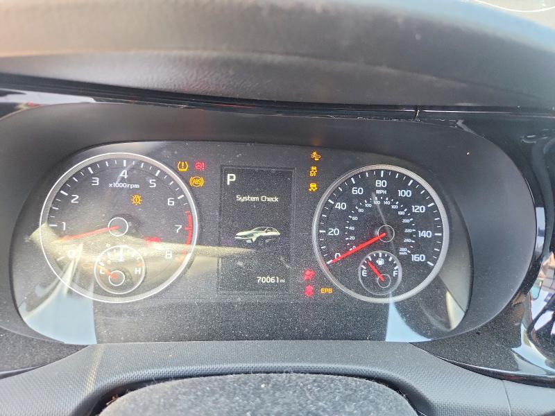 2022 Kia K5 VIN 5XXG14J26NG137713 COPART salvage auction — FRONT END, Ca - Salvage Certificate, sold $2,650 on 2026-07-10 (photo 9)