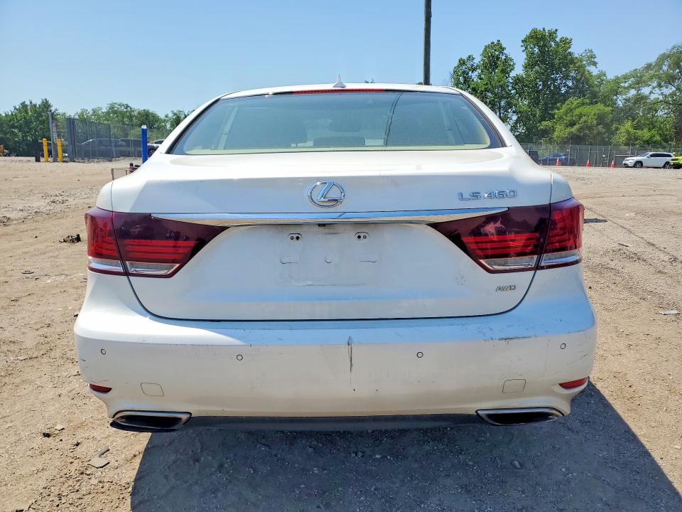 2013 Lexus Ls VIN JTHCL5EF6D5016385 COPART salvage auction — FRONT END, Md - Cert Of Salvage > 75% Damage, sold $1,700 on 2026-07-02 (photo 6)