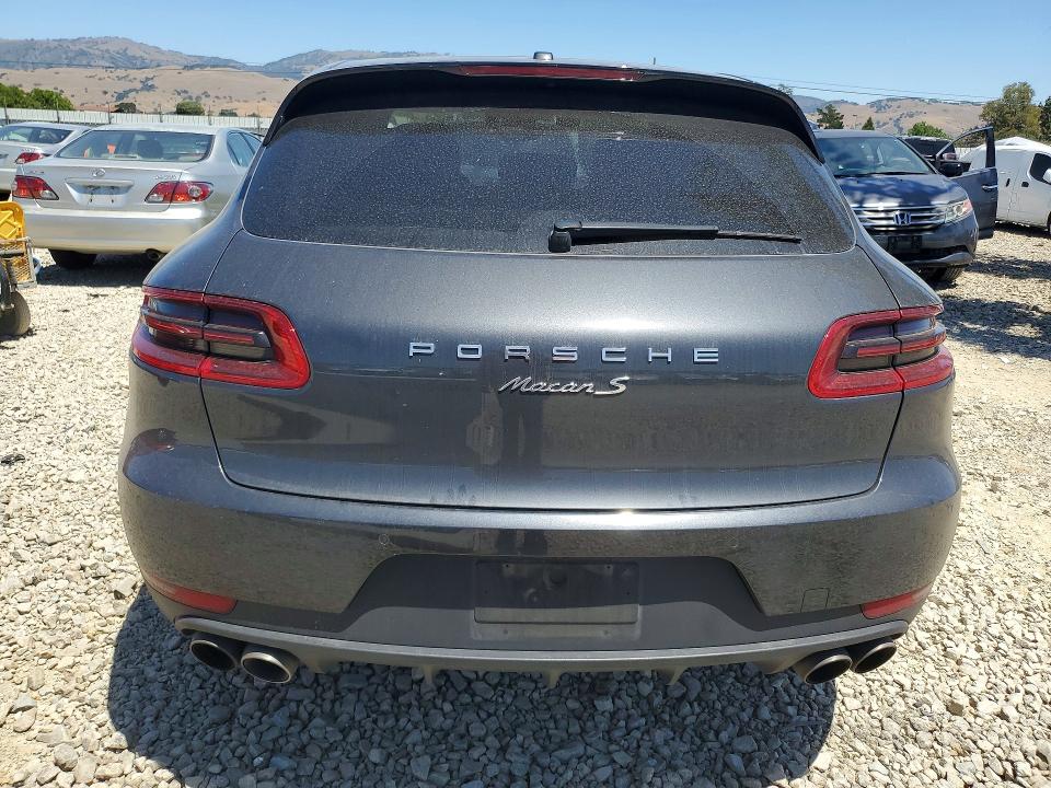 2017 Porsche Macan VIN WP1AB2A54HLB20171 COPART salvage auction — FRONT END, Ca - Salvage Certificate, sold $6,700 on 2026-08-06 (photo 6)