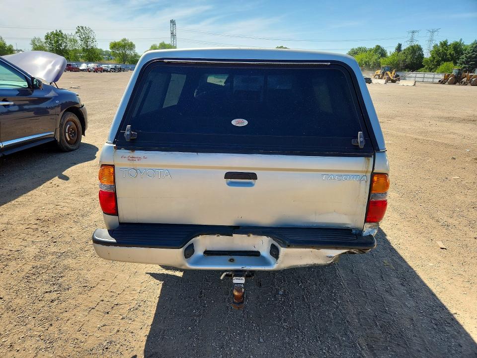 2002 Toyota Tacoma VIN 5TENL42N42Z095632 COPART salvage auction — FRONT END, Il - Salvage Certificate, sold $250 on 2026-07-30 (photo 6)
