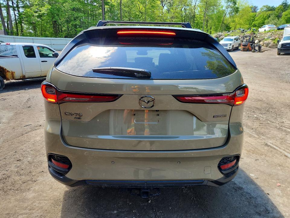 2026 Mazda Cx-70 VIN JM3KJBHD1T1201209 COPART salvage auction — FRONT END, Vt - Cert Of Title-Salvage Vehicle, sold $9,800 on 2026-07-20 (photo 6)