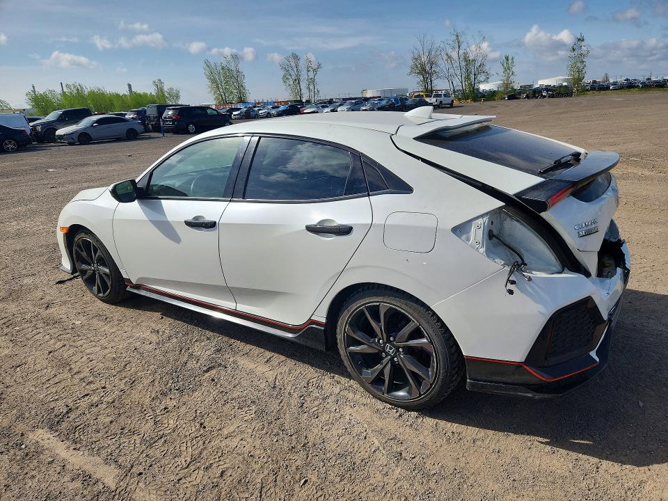 2018 Honda Civic VIN SHHFK7G40JU307644 COPART salvage auction — REAR END, Qc - Gravement Accidente, sold $3,150 on 2026-07-07 (photo 2)