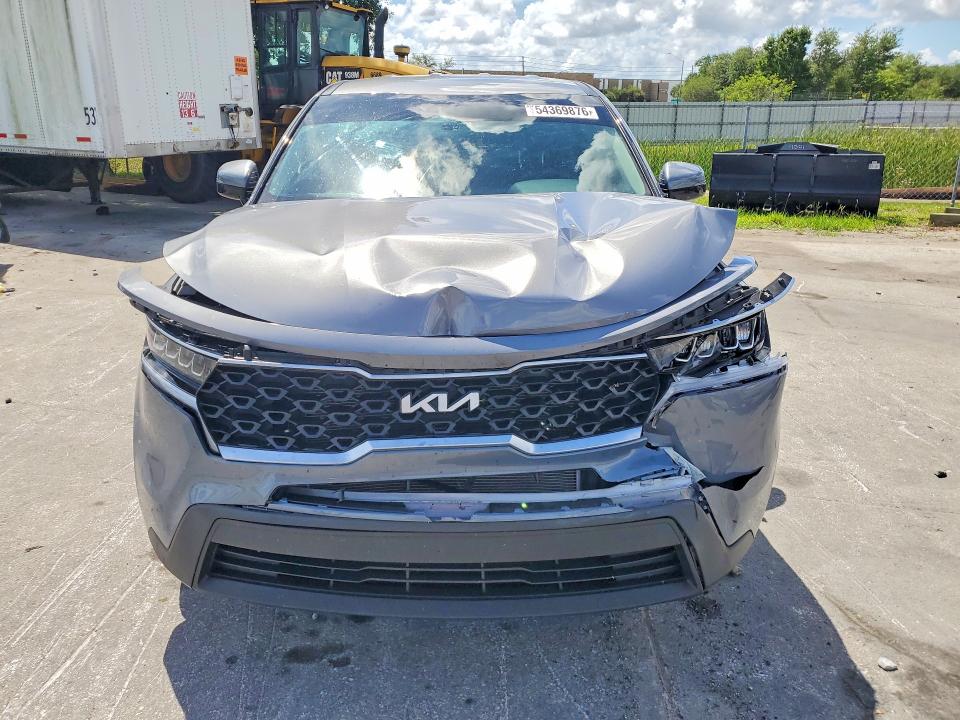 2023 Kia Sorento VIN 5XYRG4LC4PG226854 COPART salvage auction — FRONT END, Fl - Cert Of Title Slvg Rebuildable, sold $3,900 on 2026-07-30 (photo 5)