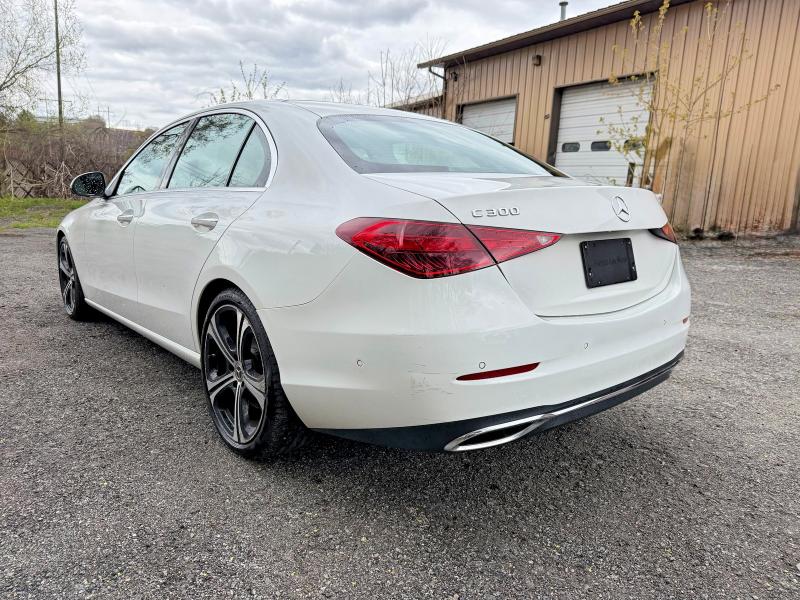 2023 Mercedes-benz C-klasse VIN W1KAF4GB8PR084551 COPART salvage auction — NORMAL WEAR, Ms - Certificate Of Title (P), sold $19,400 on 2026-07-31 (photo 4)