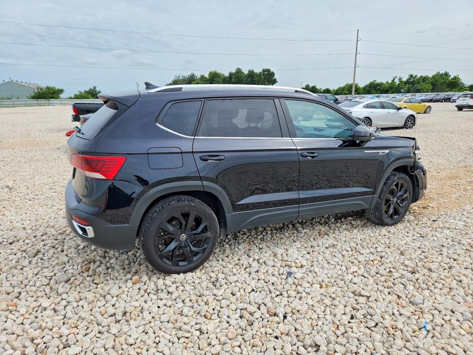 2023 Volkswagen Taos VIN 3VVSX7B28PM313382 COPART salvage auction — FRONT END, Tx - Salvage Vehicle Title, sold $8,600 on 2026-07-16 (photo 3)