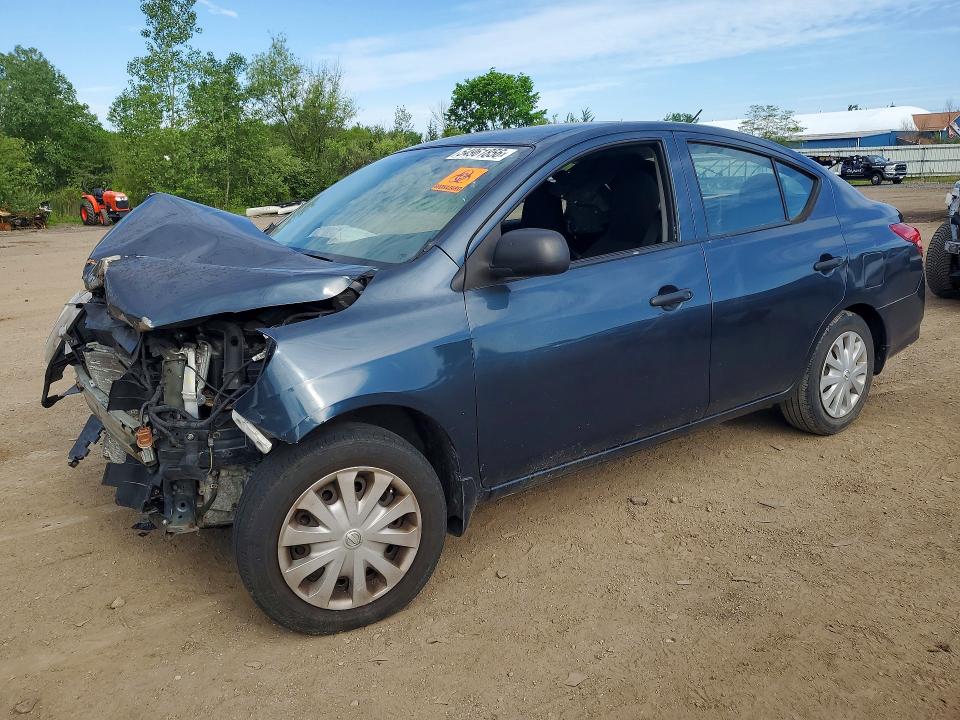 2015 Nissan Versa VIN 3N1CN7AP5FL862843 COPART salvage auction — FRONT END, OH - CERT OF TITLE-SALVAGE, sold $150 on 2026-07-02 (photo 1)