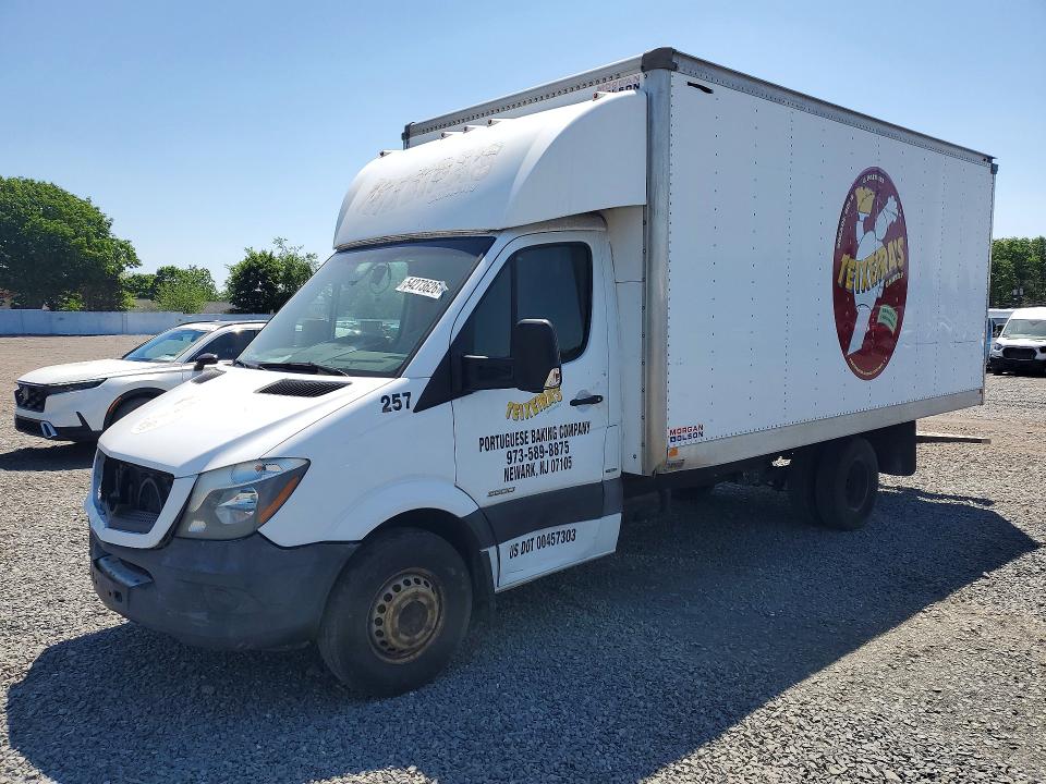 2016 Mercedes-benz Sprinter VIN WDAPF4DC9G9644551 COPART salvage auction — FRONT END, Nj - Certificate Of Title, sold $2,850 on 2026-07-17 (photo 1)