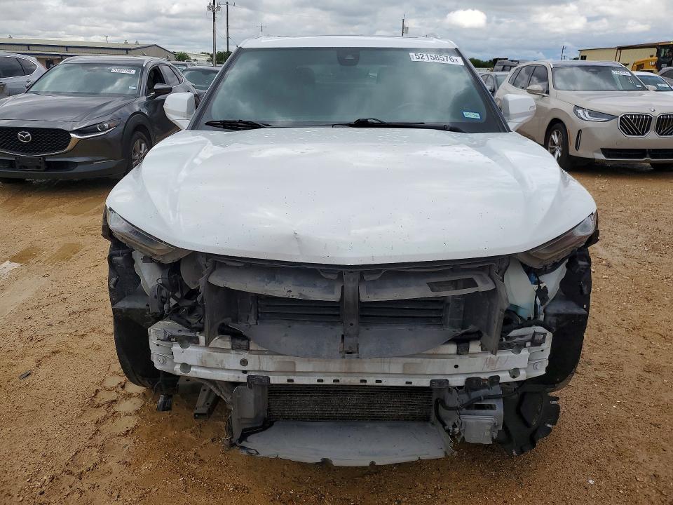 2019 Chevrolet Blazer VIN 3GNKBFRS2KS579215 COPART salvage auction — FRONT END, Tx - Salvage Vehicle Title, sold $4,500 on 2026-07-09 (photo 5)
