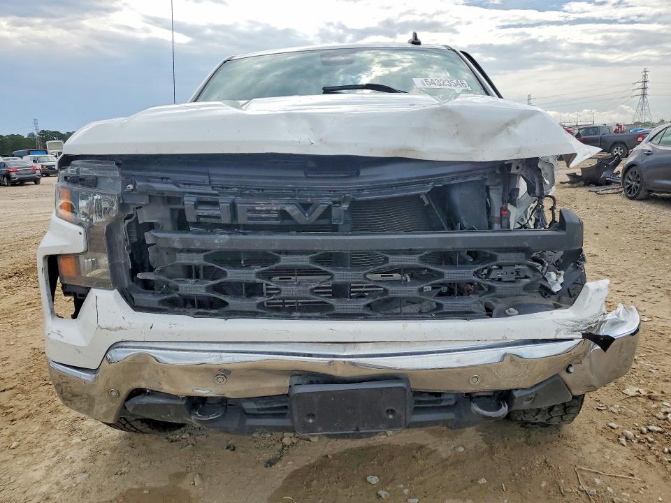 2024 Chevrolet Silverado 1500 VIN 1GCPAAEK0RZ171366 COPART salvage auction — FRONT END, TX - SALVAGE VEHICLE TITLE, sold $9,100 on 2026-07-28 (photo 5)