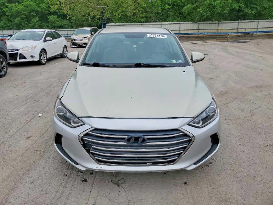 2017 Hyundai Elantra VIN KMHD74LF4HU127564 COPART salvage auction — UNDERCARRIAGE, PA - CERTIFICATE OF SALVAGE, sold $1,200 on 2026-07-02 (photo 5)