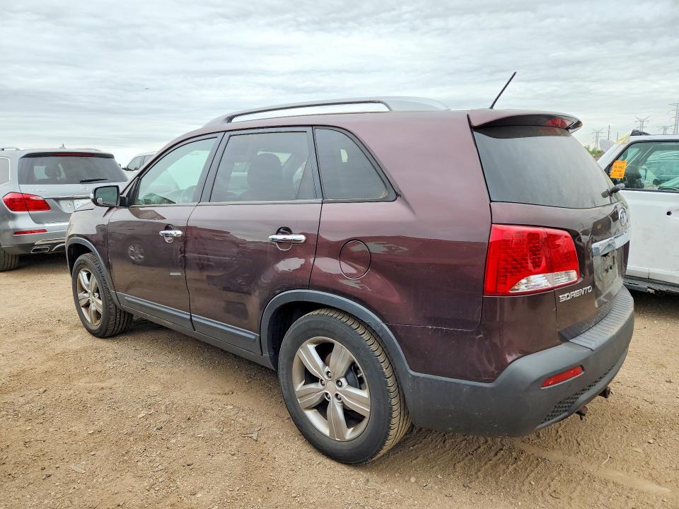 2012 Kia Sorento VIN 5XYKU4A26CG268070 COPART salvage auction — HAIL, Il - Certificate Of Title, sold $975 on 2026-07-09 (photo 2)