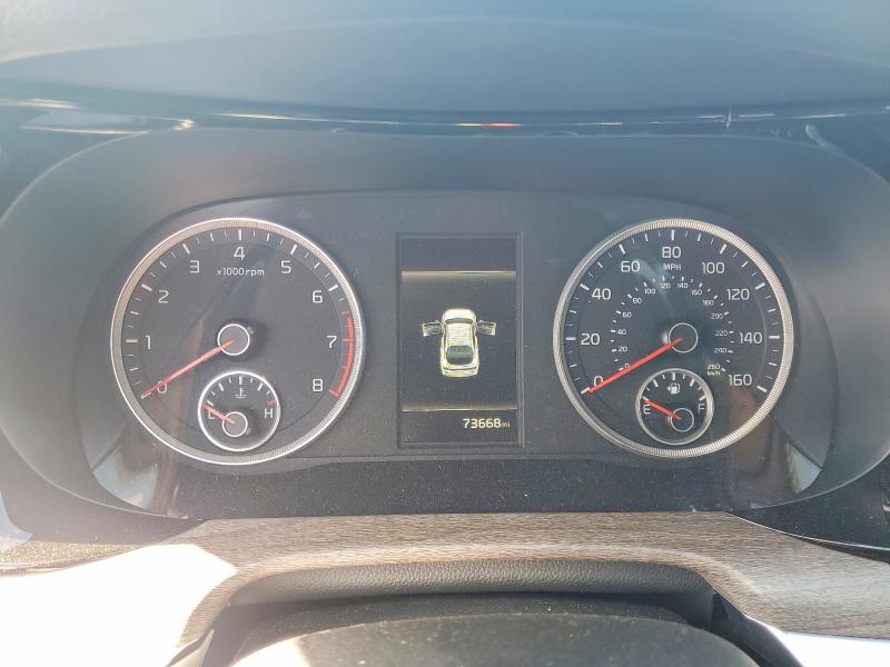 2021 Kia K5 VIN 5XXG34J20MG059163 COPART salvage auction — FRONT END, Ca - Salvage Certificate, sold $1,300 on 2026-07-02 (photo 9)