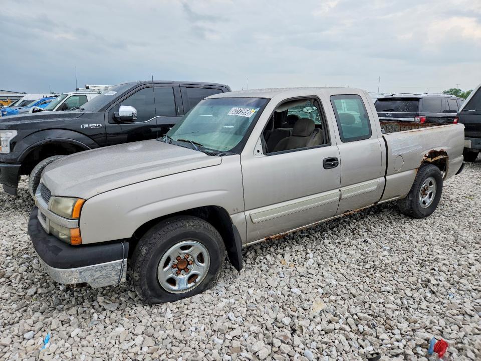 2004 Chevrolet Silverado VIN 2GCEC19V141373981 COPART salvage auction — ALL OVER, VA - CERT OF TITLE - SALVAGE, sold $200 on 2026-07-24 (photo 1)