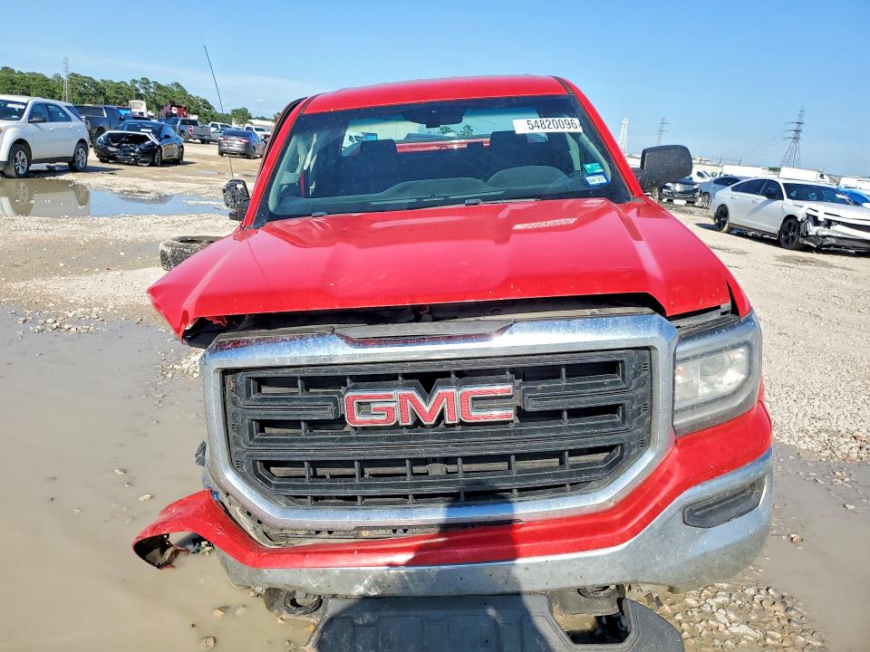 2018 Gmc SIERRA VIN 1GTV2LEC2JZ210875 COPART salvage auction — FRONT END, Tx - Salvage Vehicle Title, sold $3,200 on 2026-07-02 (photo 5)