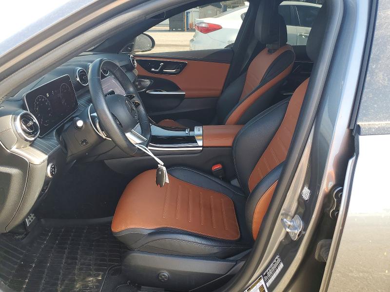 2024 Mercedes-benz C-klasse VIN W1KAF4HB0RR205798 COPART salvage auction — REAR END, Ca - Salvage Certificate, sold $23,900 on 2026-07-21 (photo 7)