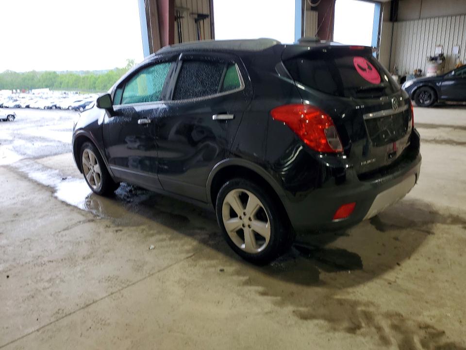 2016 Buick Encore VIN KL4CJBSB5GB588412 COPART salvage auction — FRONT END, Pa - Certificate Of Salvage, sold $975 on 2026-07-17 (photo 2)