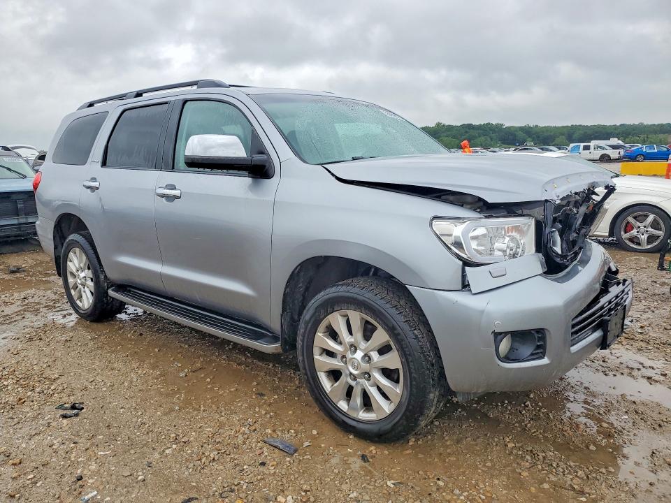 2011 Toyota Sequoia VIN 5TDDW5G16BS054690 COPART salvage auction — FRONT END, Mo - Salvage Certificate Of Title, sold $5,600 on 2026-07-07 (photo 4)