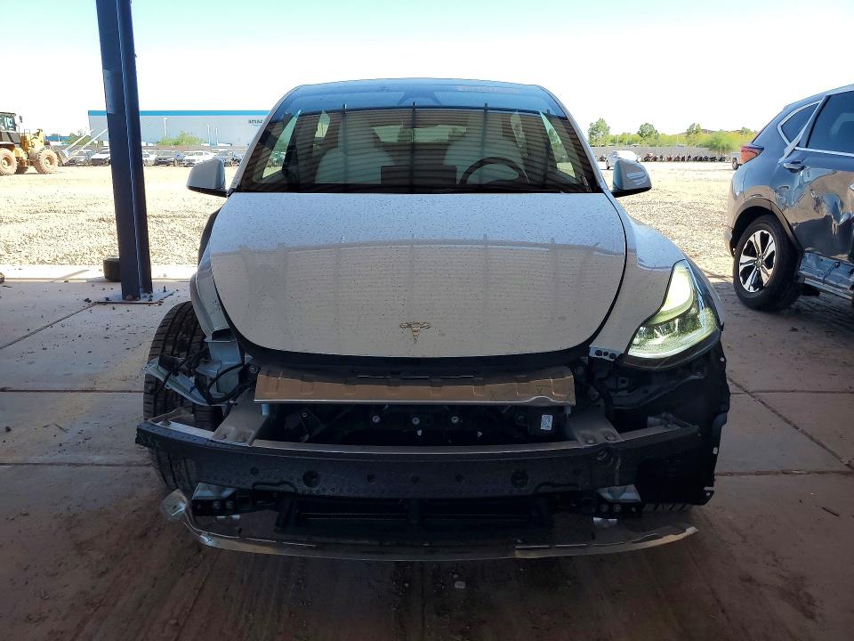 2025 Tesla Model y VIN 7SAYGDED0SA377272 COPART salvage auction — FRONT END, AZ - CERT OF TITLE - SALVAGE, sold $7,800 on 2026-07-28 (photo 5)