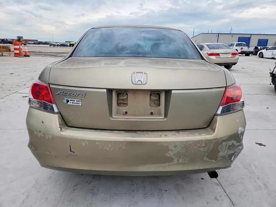 2008 Honda Accord VIN JHMCP26338C078531 COPART salvage auction — FRONT END, Tx - Certificate Of Title, sold $225 on 2026-07-31 (photo 6)