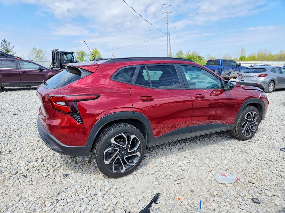 2024 Chevrolet VIN KL77LJE24RC075492 COPART salvage auction — FRONT END, Mi - Cert Of Title-Salvage Vehicle, sold $9,100 on 2026-07-02 (photo 3)