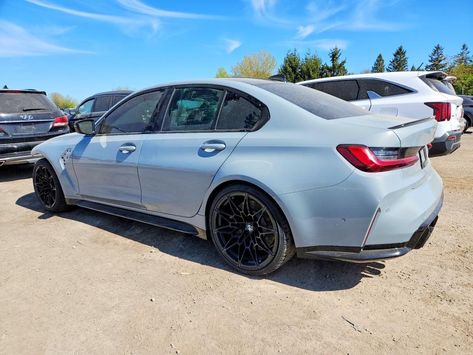2022 BMW M3 VIN WBS43AY07NFM12027 COPART salvage auction — FRONT END, On - Permit No Brand - Unfit, sold $58,000 on 2026-07-09 (photo 2)